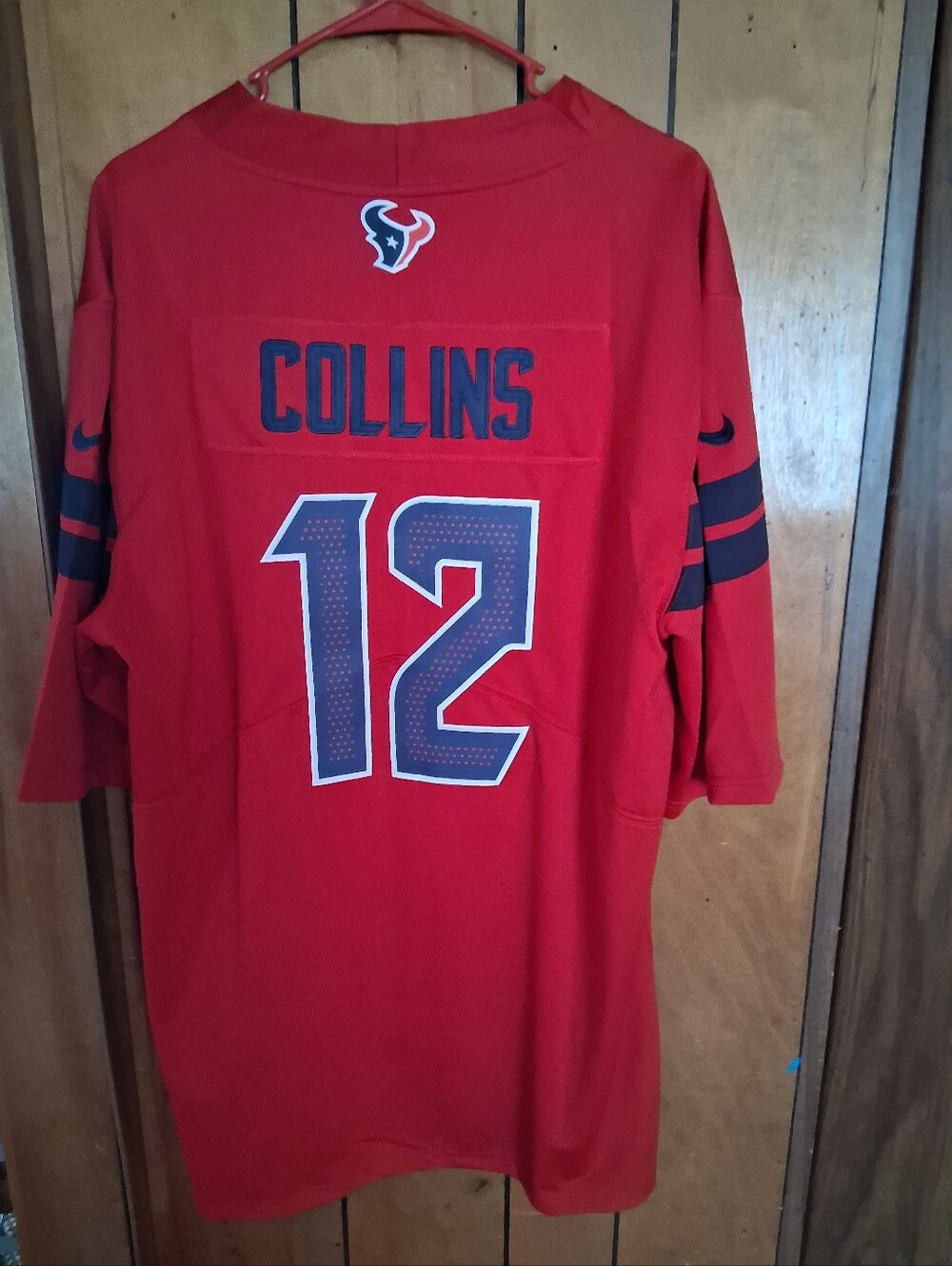 Mystery Football Card With Nico Collins Houston Texans Large Jersey